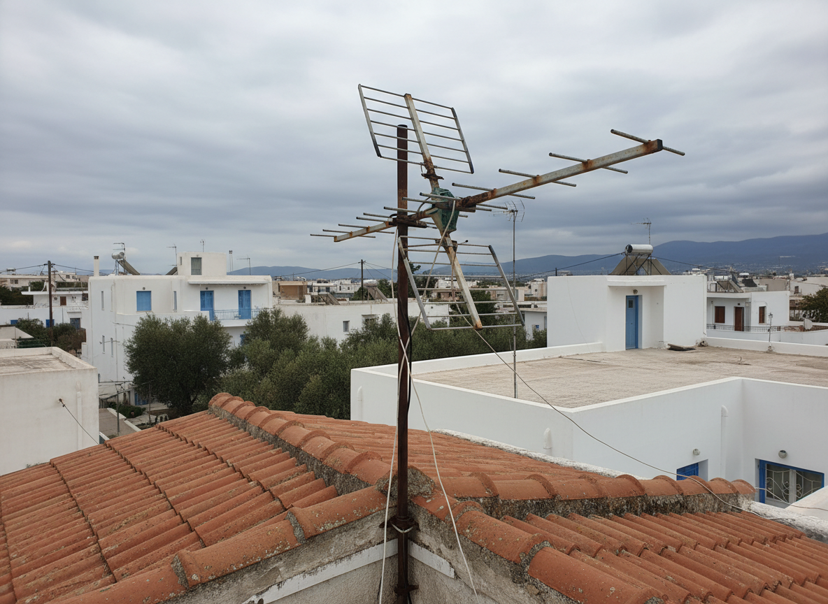 Η αντικατάσταση κεραίας στη στέγη είναι η οριστική λύση στα πίξελ και τις διακοπές της εικόνας σας.