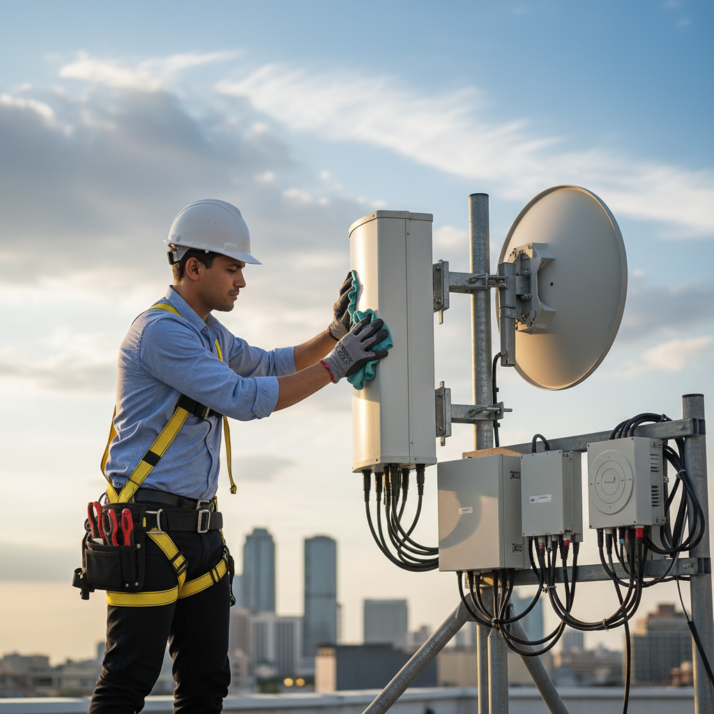 συντήρηση συστήματος κεραίας πολυκατοικίας