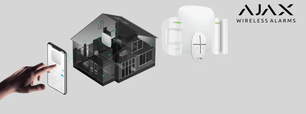 Ασύρματος συναγερμός Ajax με πλήρη έλεγχο από το κινητό